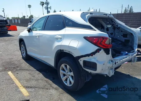 2016 Lexus Rx 350 from USA, damaged, VIN 2T2ZZMCA5GC021740